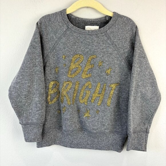 Peek Be Bright Sparkle Sweatshirt S 4-5 - Picture 1 of 6